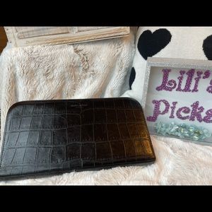 S O L D YSL long leather wallet